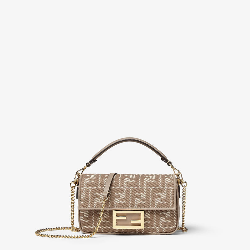 Sac Fendi Baguette Mini - Marron
