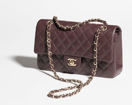 SAC CLASSIQUE 11.12  - CHANEL - Rouge bordeau