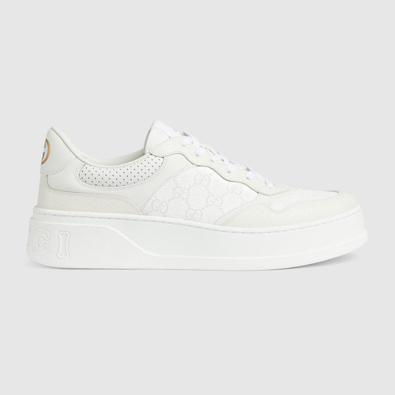 BASKETS GUCI POUR HOMME - BLANC