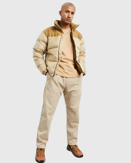Brown Tan Nuptse 700 Pour Homme TNF