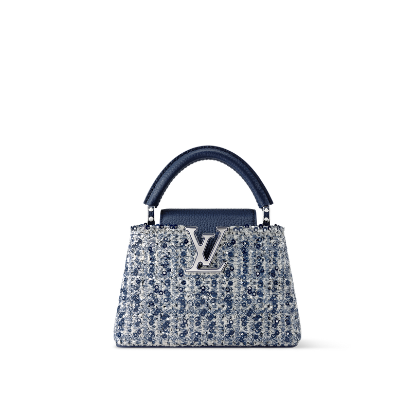 Sac Capucines Mini - LV - Bleu Edition limité