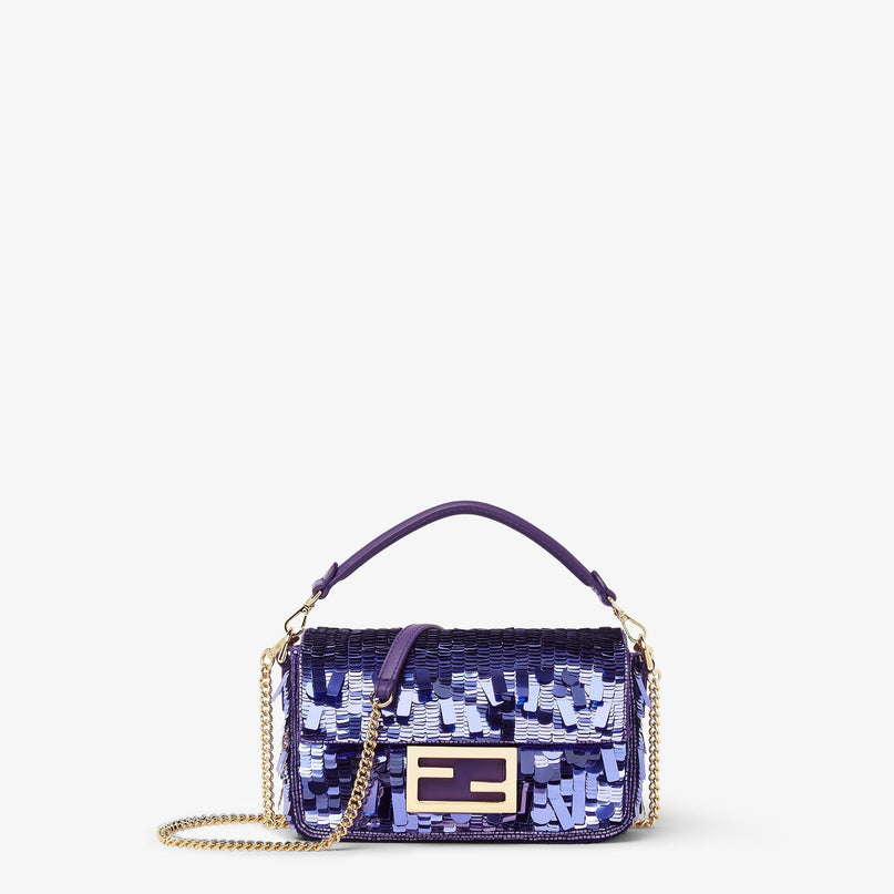 Sac Fendi Baguette Mini - Violet