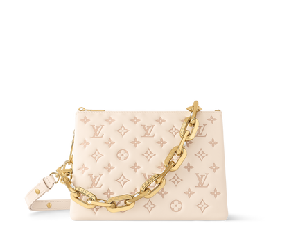 Sac Coussin PM - LV - Blanc Rose