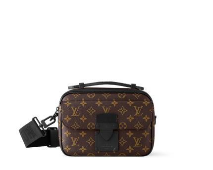 Sac messenger S Lock - LV - Marron
