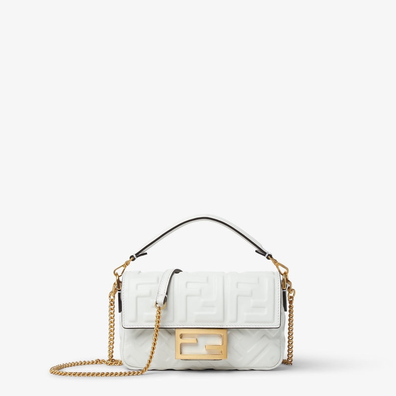 Sac Fendi Baguette Mini - Blanc