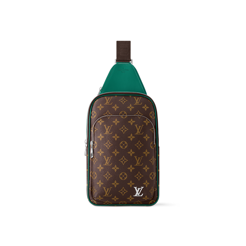 Sac Avenue Slingbag - LV - Marron vert