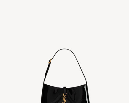 YSL - le 5 à 7 en cuir verni noir