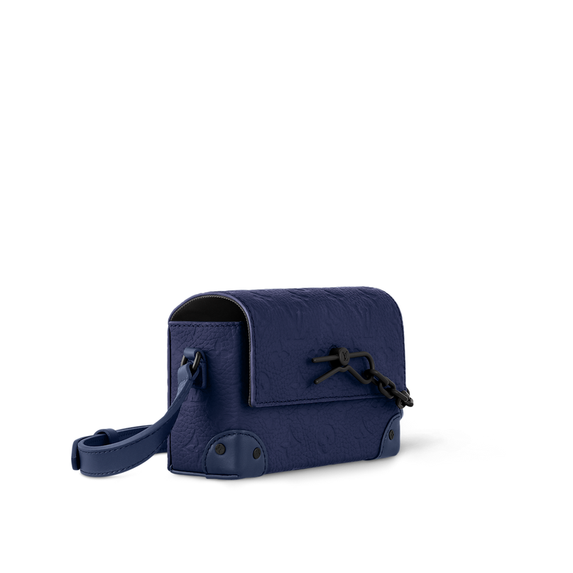 Portefeuille Steamer Wearable - LV - Bleu nuit