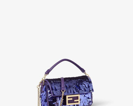 Sac Fendi Baguette Mini - Violet