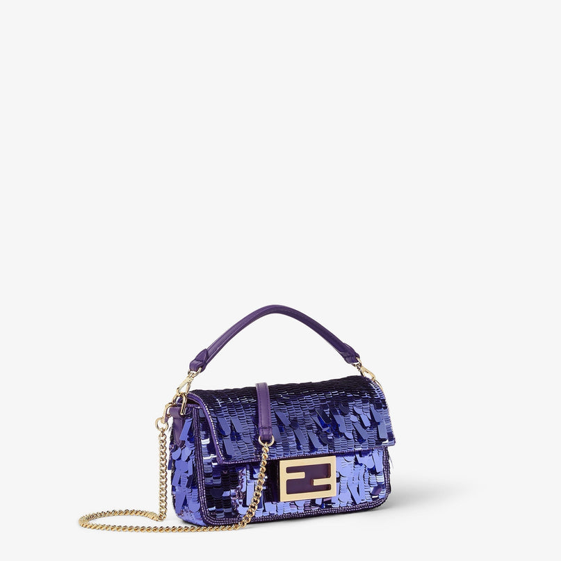 Sac Fendi Baguette Mini - Violet