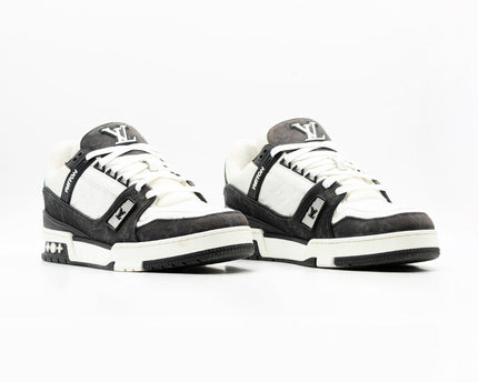 Sneaker LV Trainer White Black White