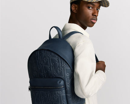 Sac à dos zippé Rider 2.0 - Dior - Bleu