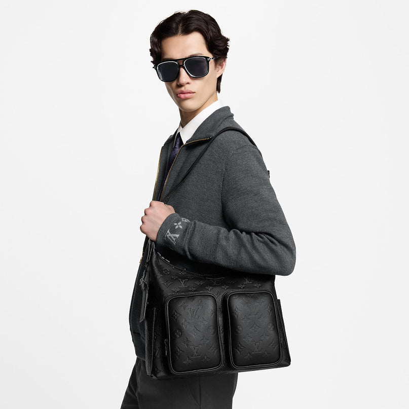Sac Hobo Cargo - LV - Full Black