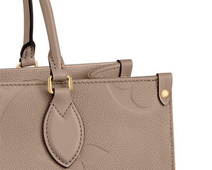 Cabas OnTheGo MM - LV - Gris beige