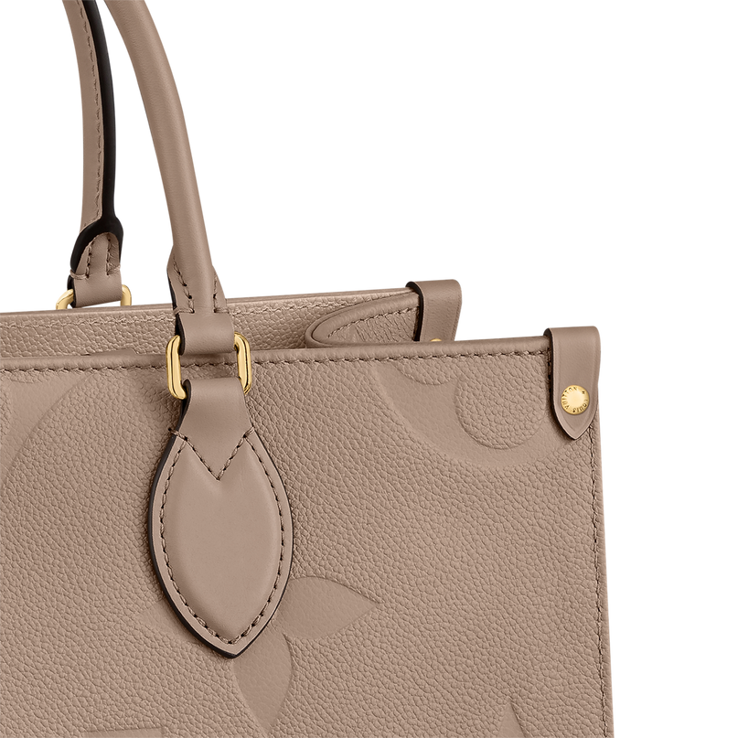 Cabas OnTheGo MM - LV - Gris beige