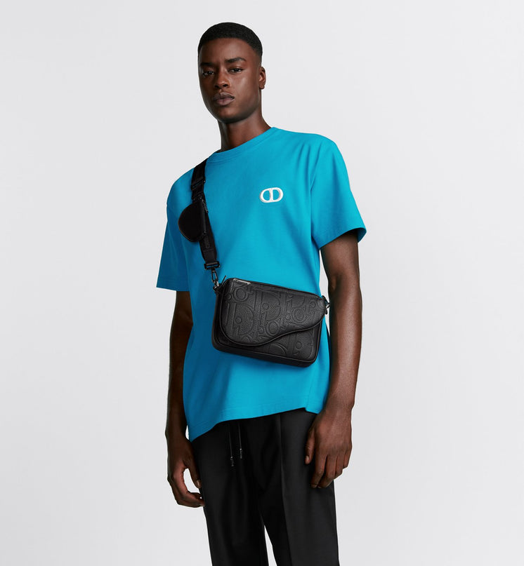 Triple Pouch Saddle Dior - Noir