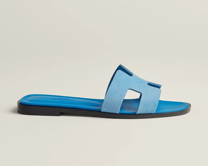 Sandales Oran - Blue Cameo - Hermes
