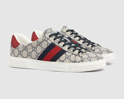 BASKETS GUCCI POUR HOMME - BLANC