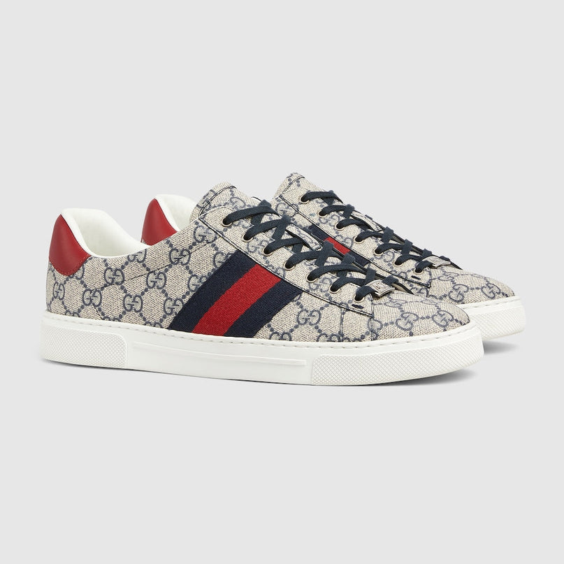 BASKETS GUCCI POUR HOMME - BLANC