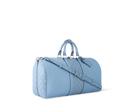 Sac Keepall Bandoulière 50 - LV - Bleu