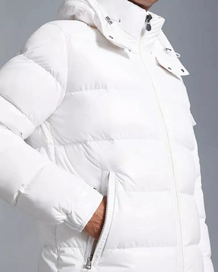 Doudoune Moncler | Blanc Cassé