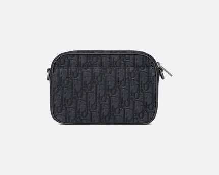 Sac bandoulière Mini Safari Dior - Noir