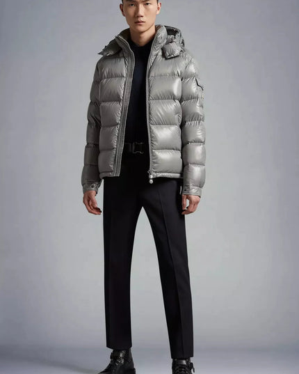 Doudoune Homme | Gris Chiné Moncler