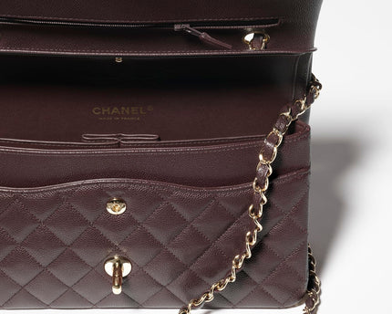 SAC CLASSIQUE 11.12  - CHANEL - Rouge bordeau
