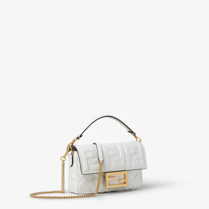 Sac Fendi Baguette Mini - Blanc