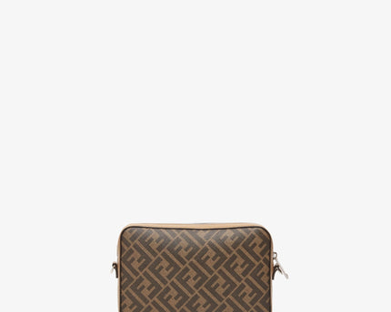 Sac Camera Fendi Diagonal - Marron