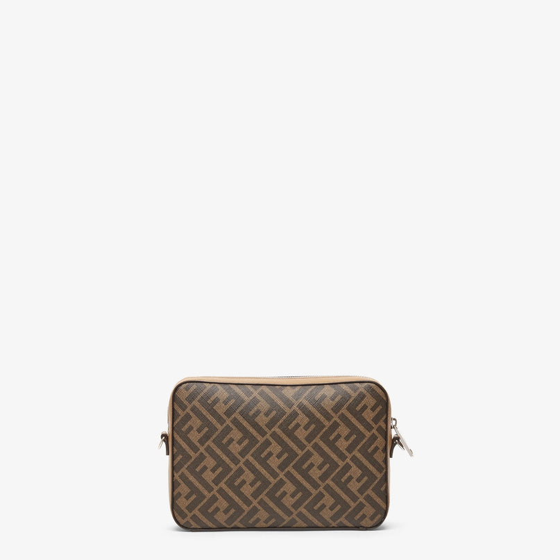 Sac Camera Fendi Diagonal - Marron