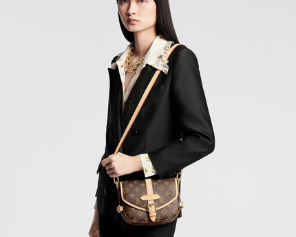 Sac Saumur BB - LV - Marron Classic
