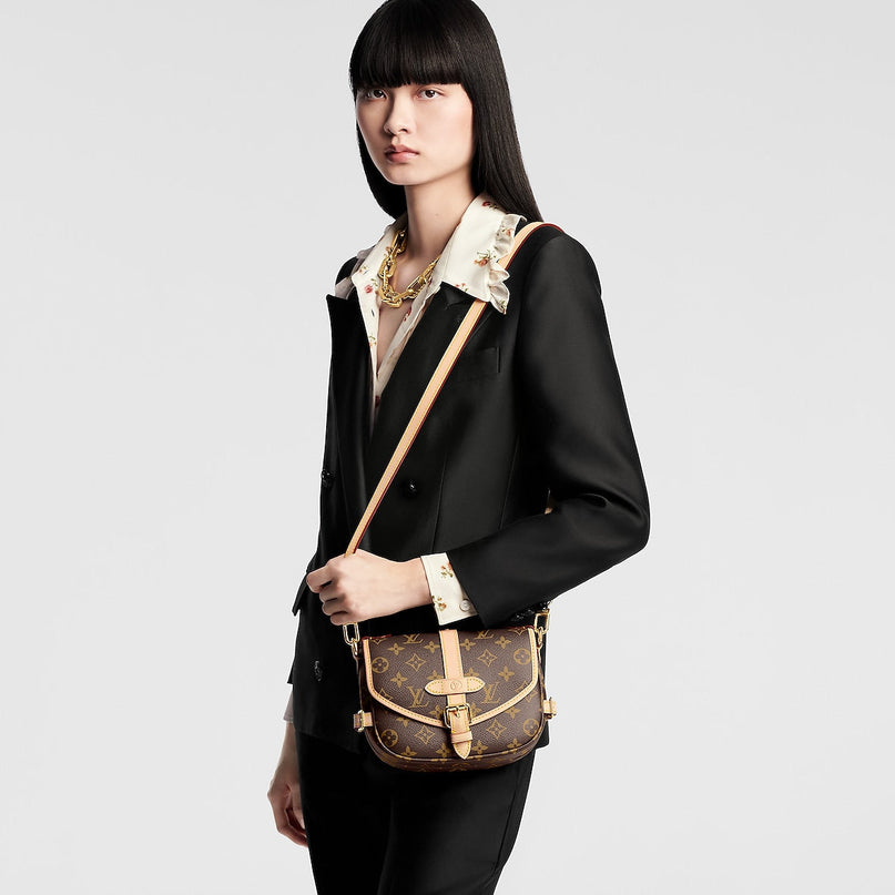 Sac Saumur BB - LV - Marron Classic