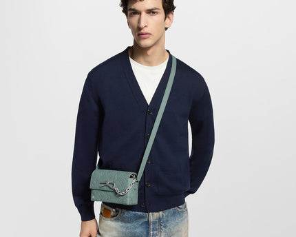 Portefeuille Steamer Wearable - LV - Vert