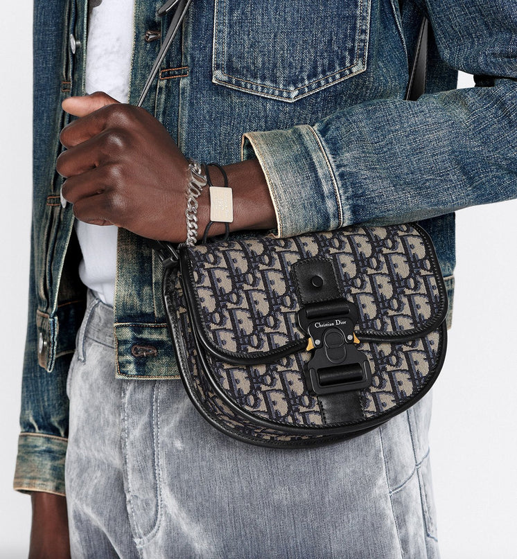 Sac à bandoulière Dior Mini Gallop - Beige