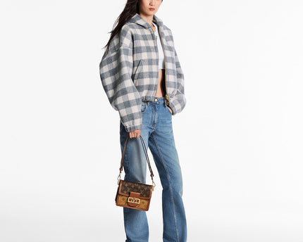Sac Mini Dauphine - LV - Marron
