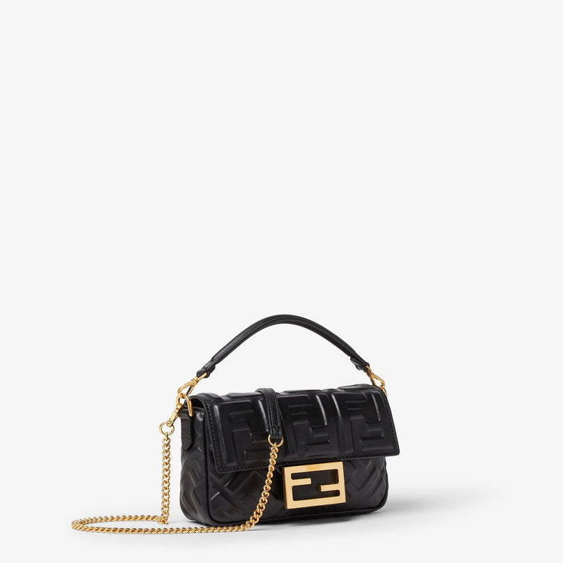 Sac Fendi Baguette Mini - Noir