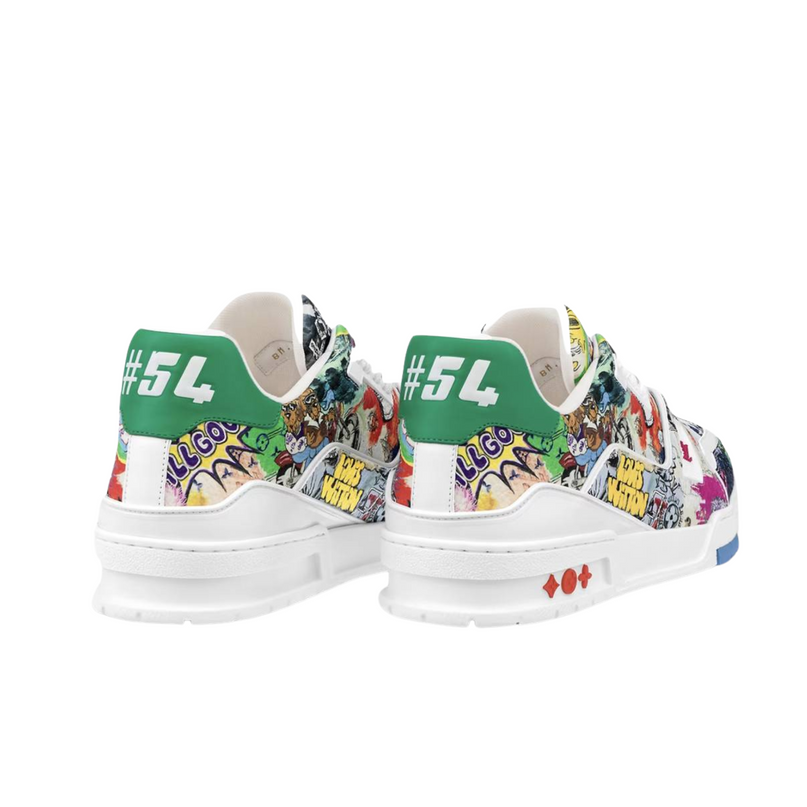 Sneaker LV Trainer Comic Motifs Multi (SS23)