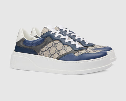 BASKETS GUCCI POUR HOMME - BLEU