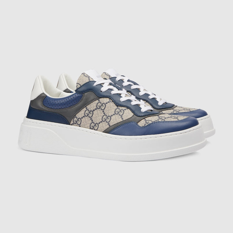 BASKETS GUCCI POUR HOMME - BLEU