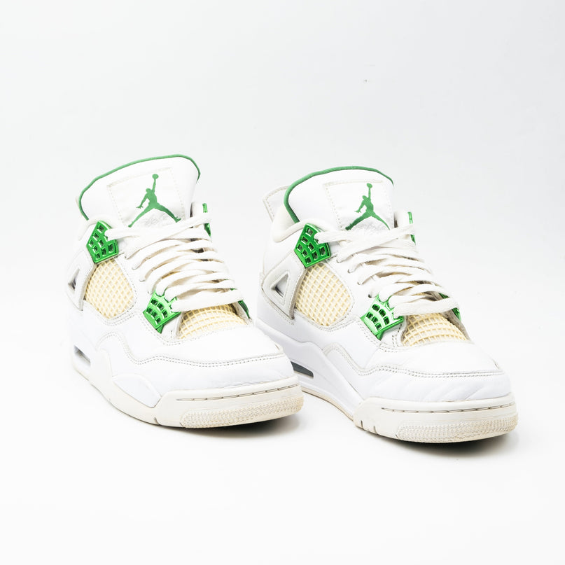 Air Jordan 4 Retro Metallic Green