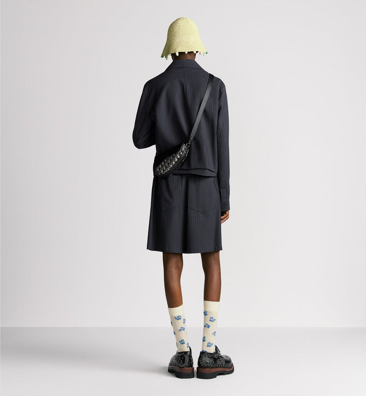 Mini sac Saddle Dior - Beige