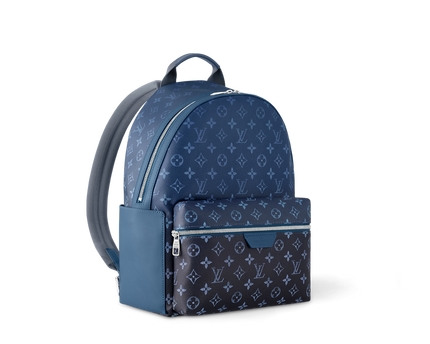 Sac à dos Discovery PM Toile Monogram  - LV - Bleu Noir