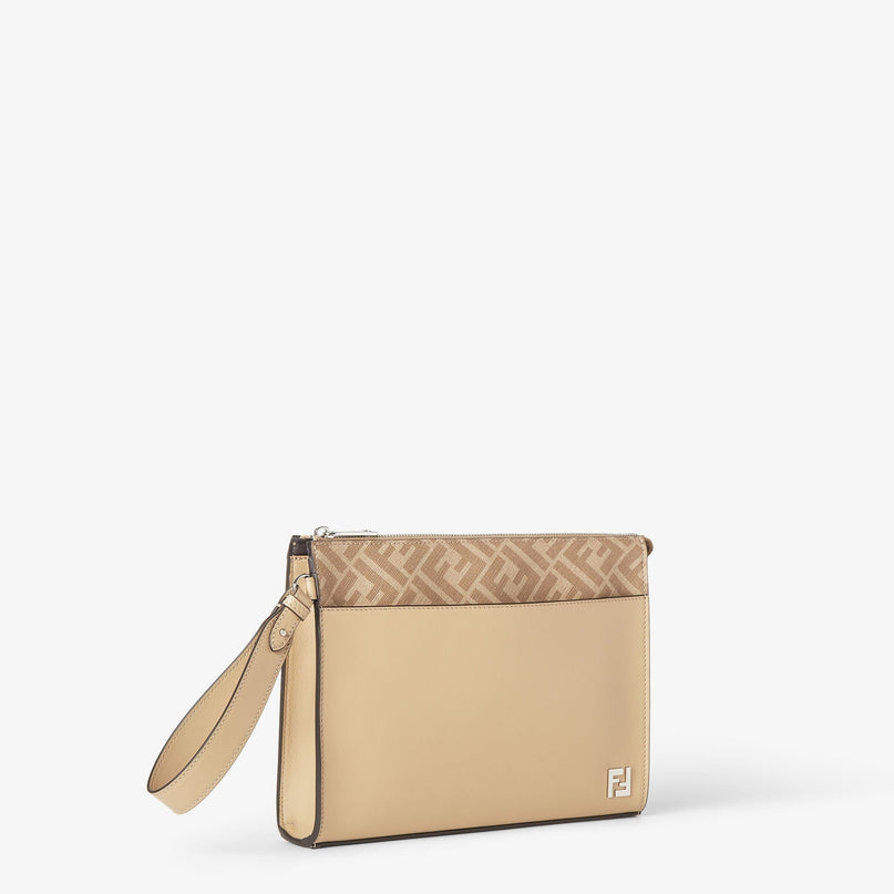 Pochette Squared FF - Beige