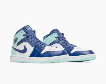 Air Jordan 1 Mid Mystic Navy Mint Foam