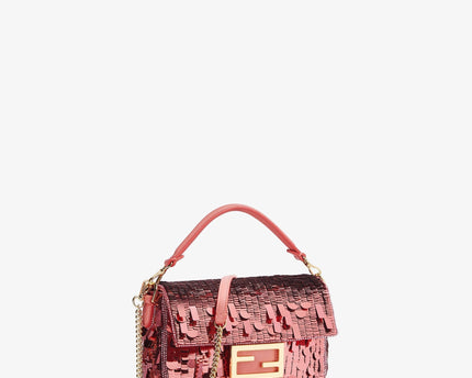 Sac Fendi Baguette Mini - Rose