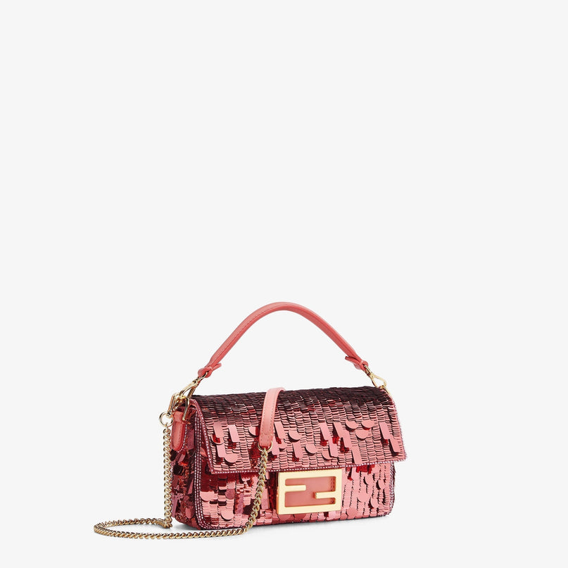 Sac Fendi Baguette Mini - Rose