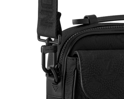 Sac messenger S Lock - LV - Noir