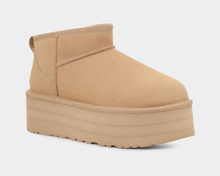 Botte UGG Classic Ultra Mini À Plateforme - Moutarde