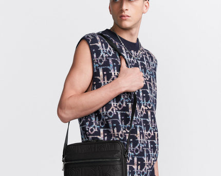 Sac Messenger zippé Rider 2.0 Dior -Noir